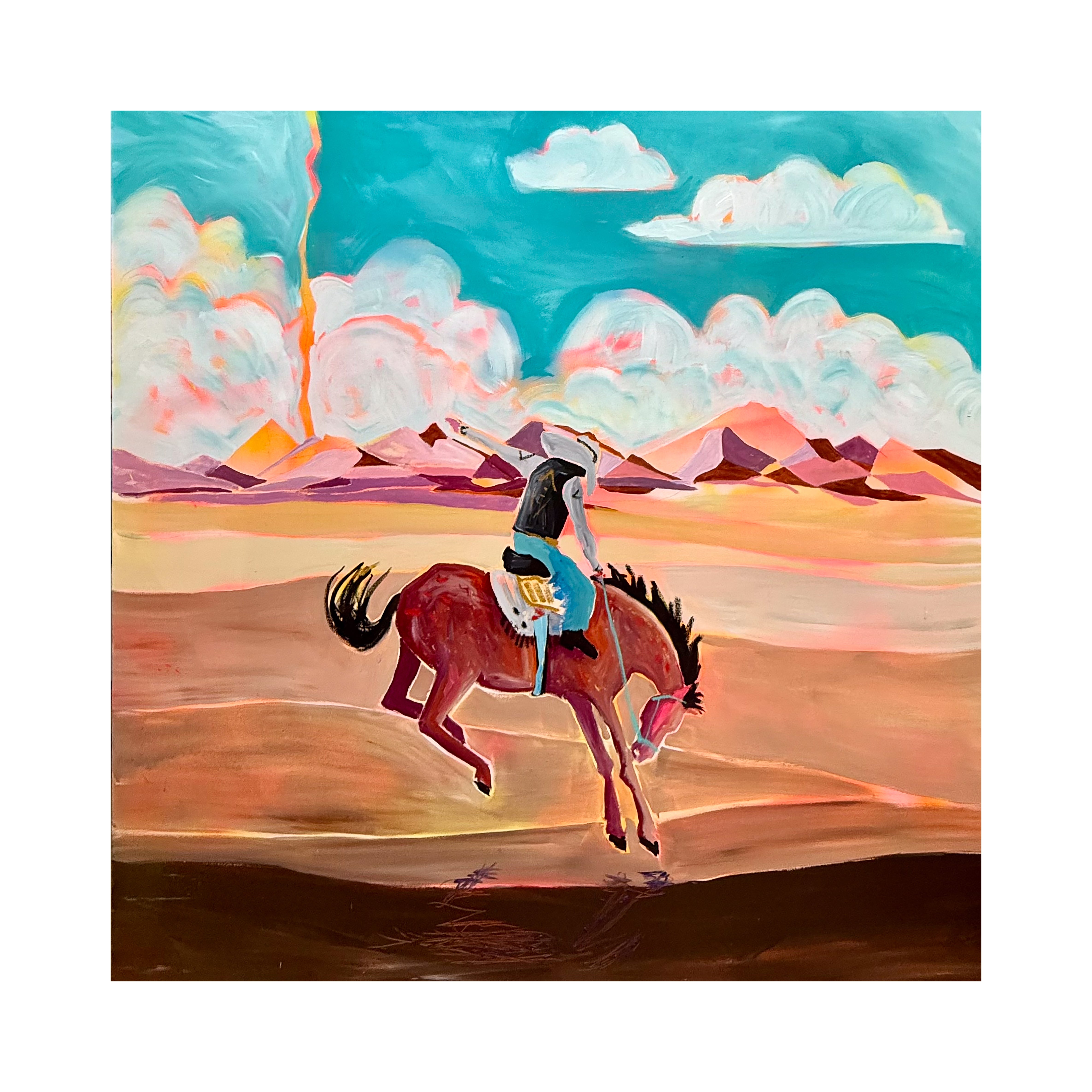 When Lightning struck, he learned to let go.