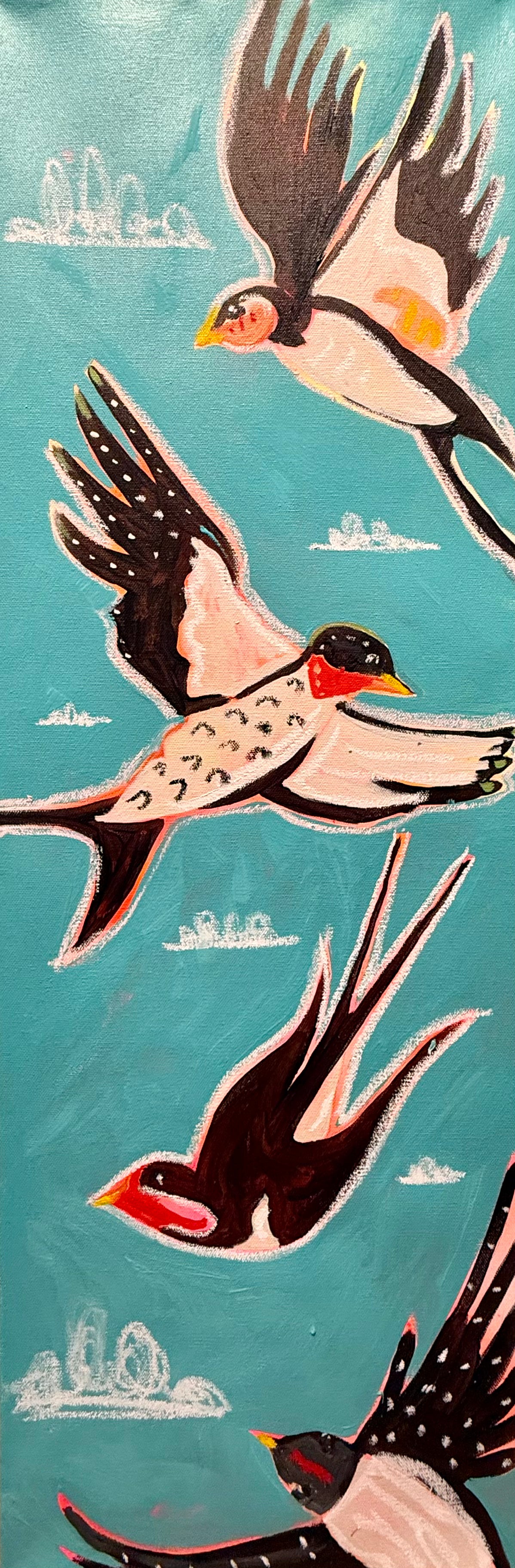 Dip and dive, we're alive!