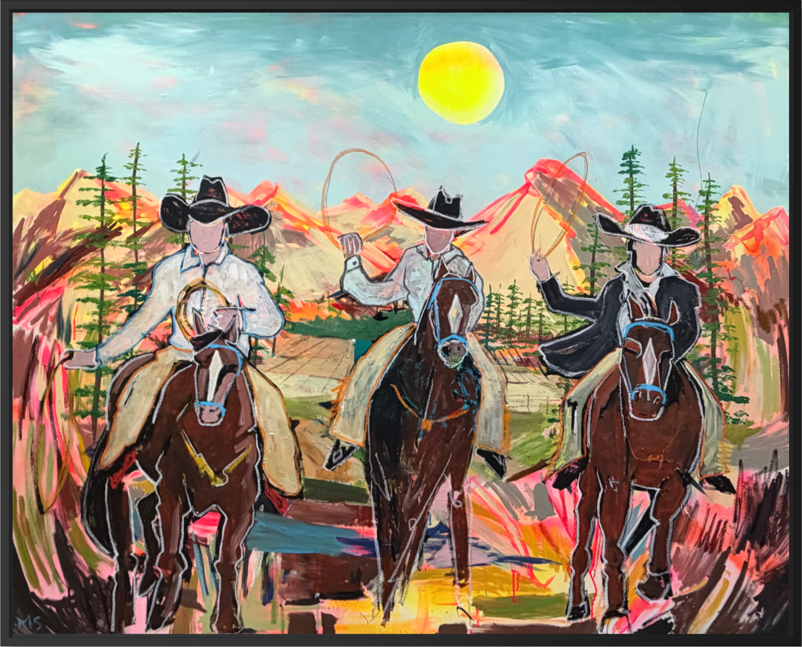 Eau D' cowboy ( smells like hard work, being handsome, and romantic AND funny) Ride right to me.