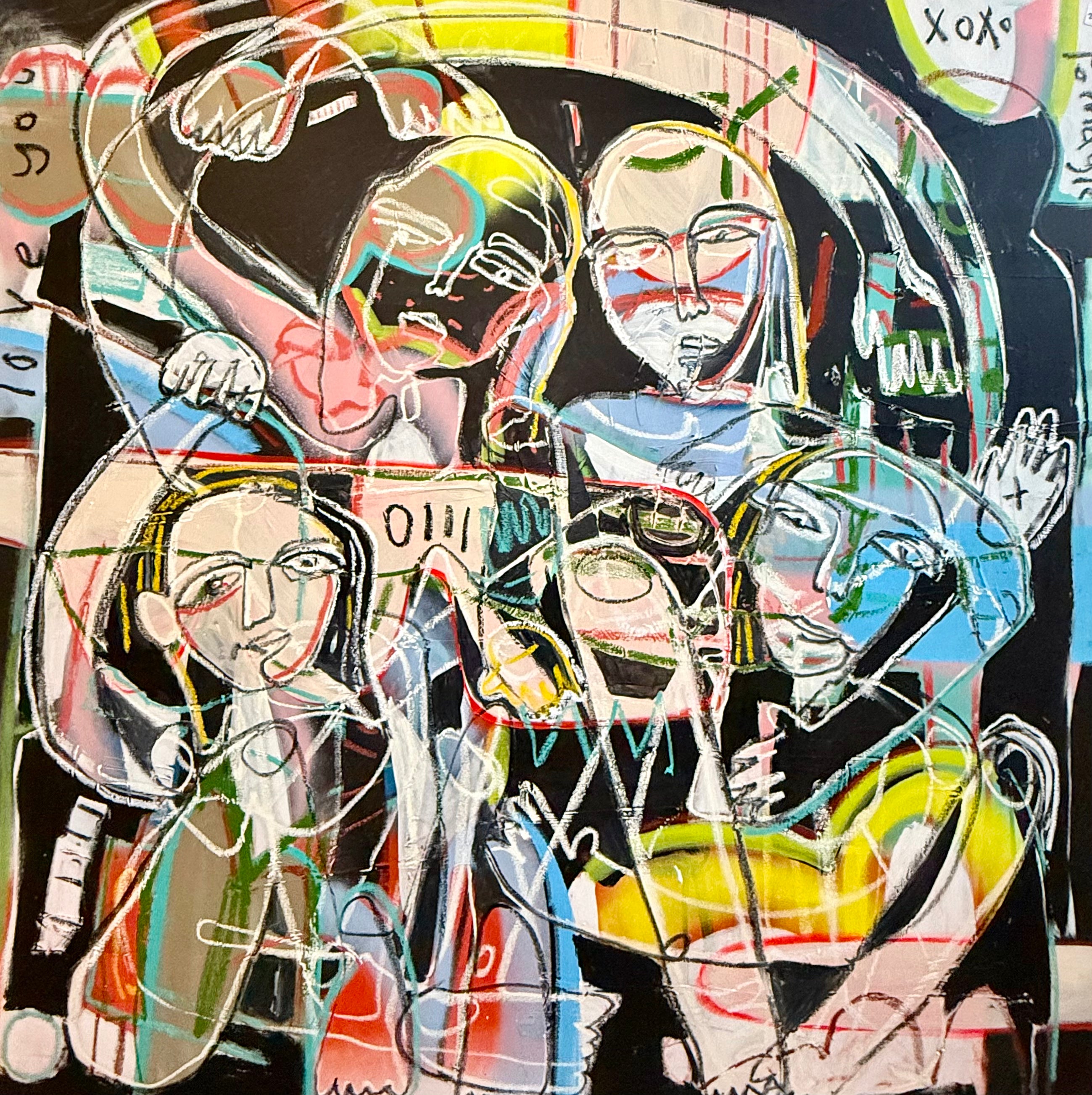 I'll snuggle you forever, no matter how big you get. I'm here to love and protect who you are. You can push me away or try on new fears, and we will always be a family set.