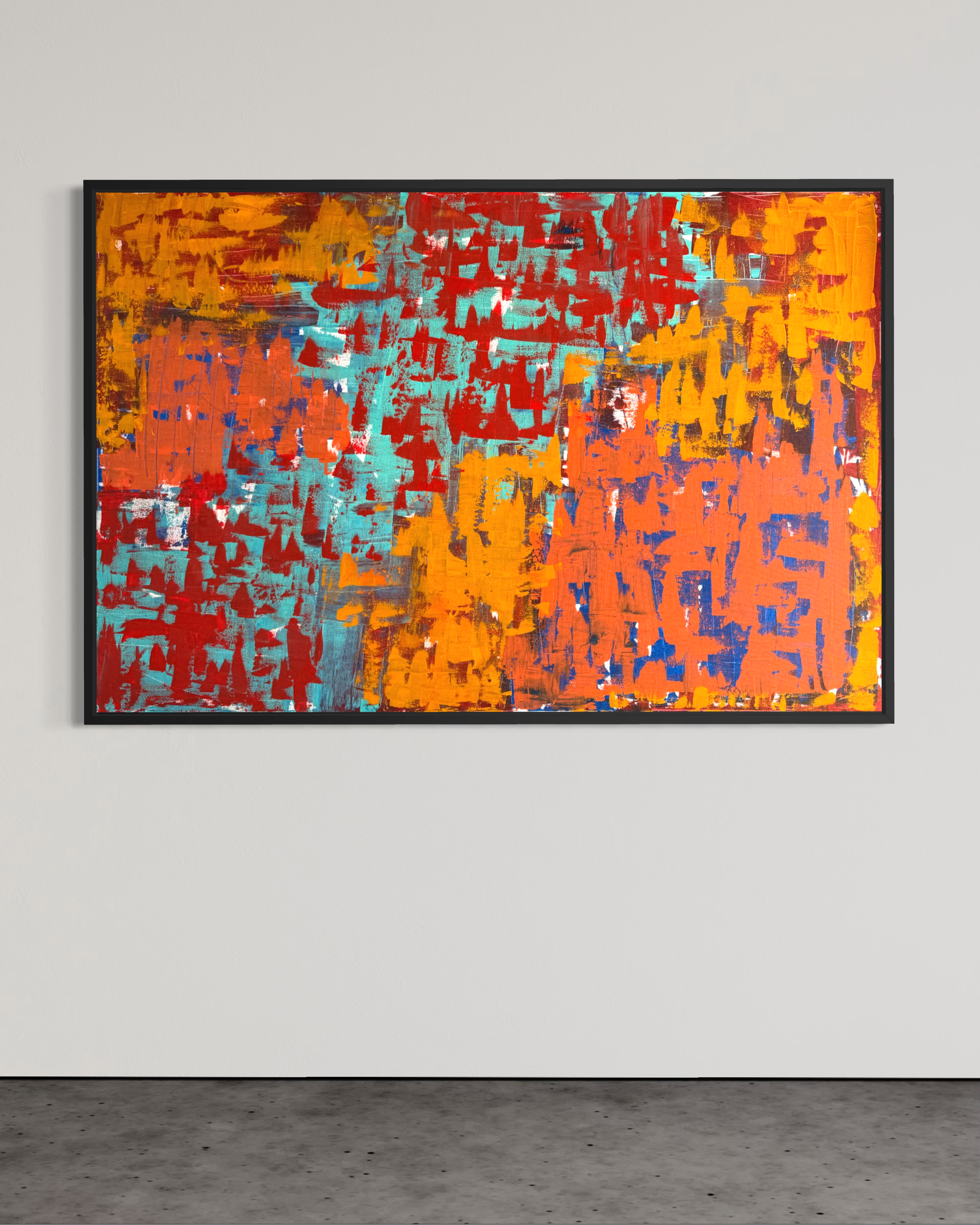 I am living in the plant as it changes seasons.Print.