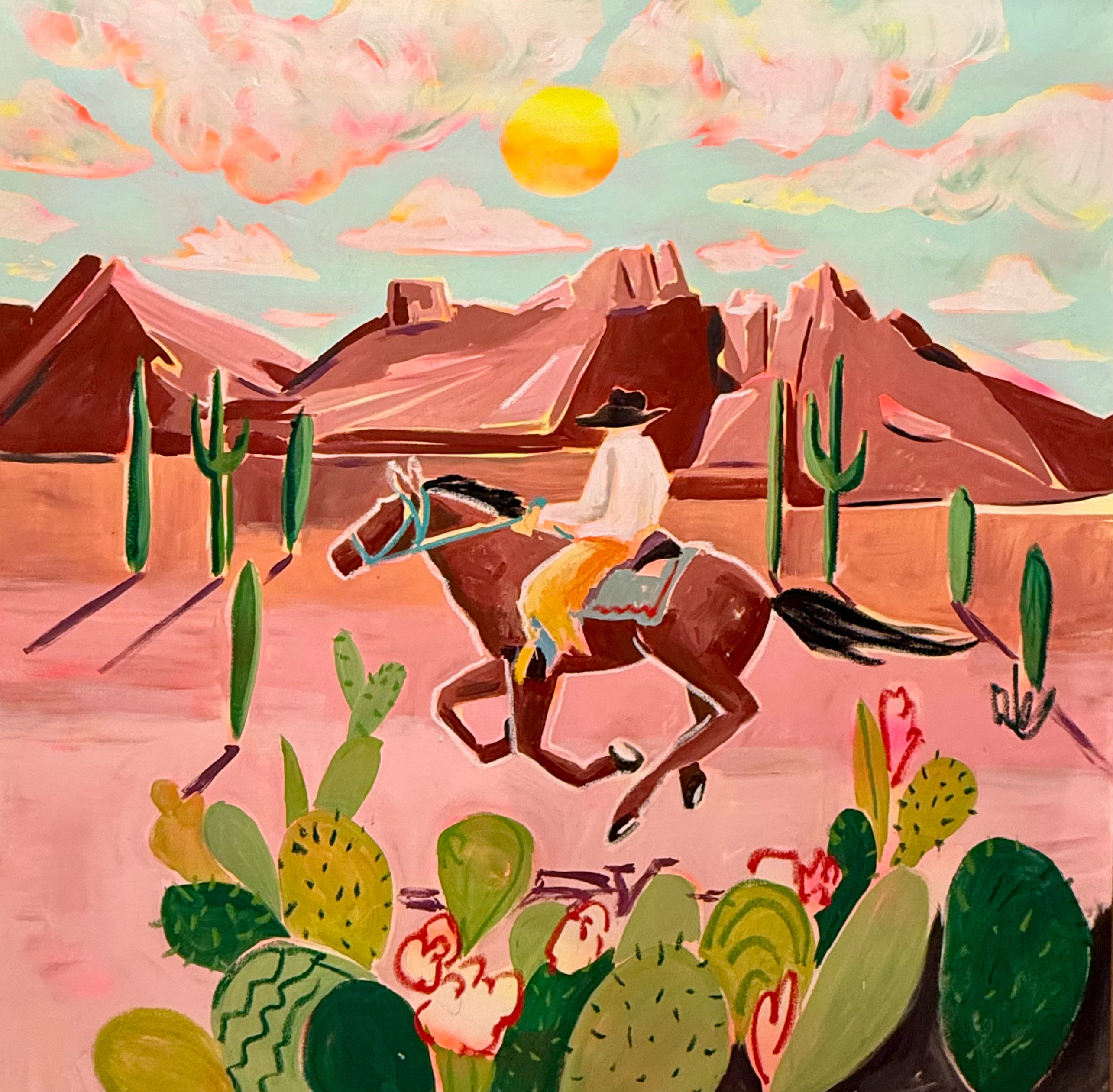 If you run real fast it can't prick you....