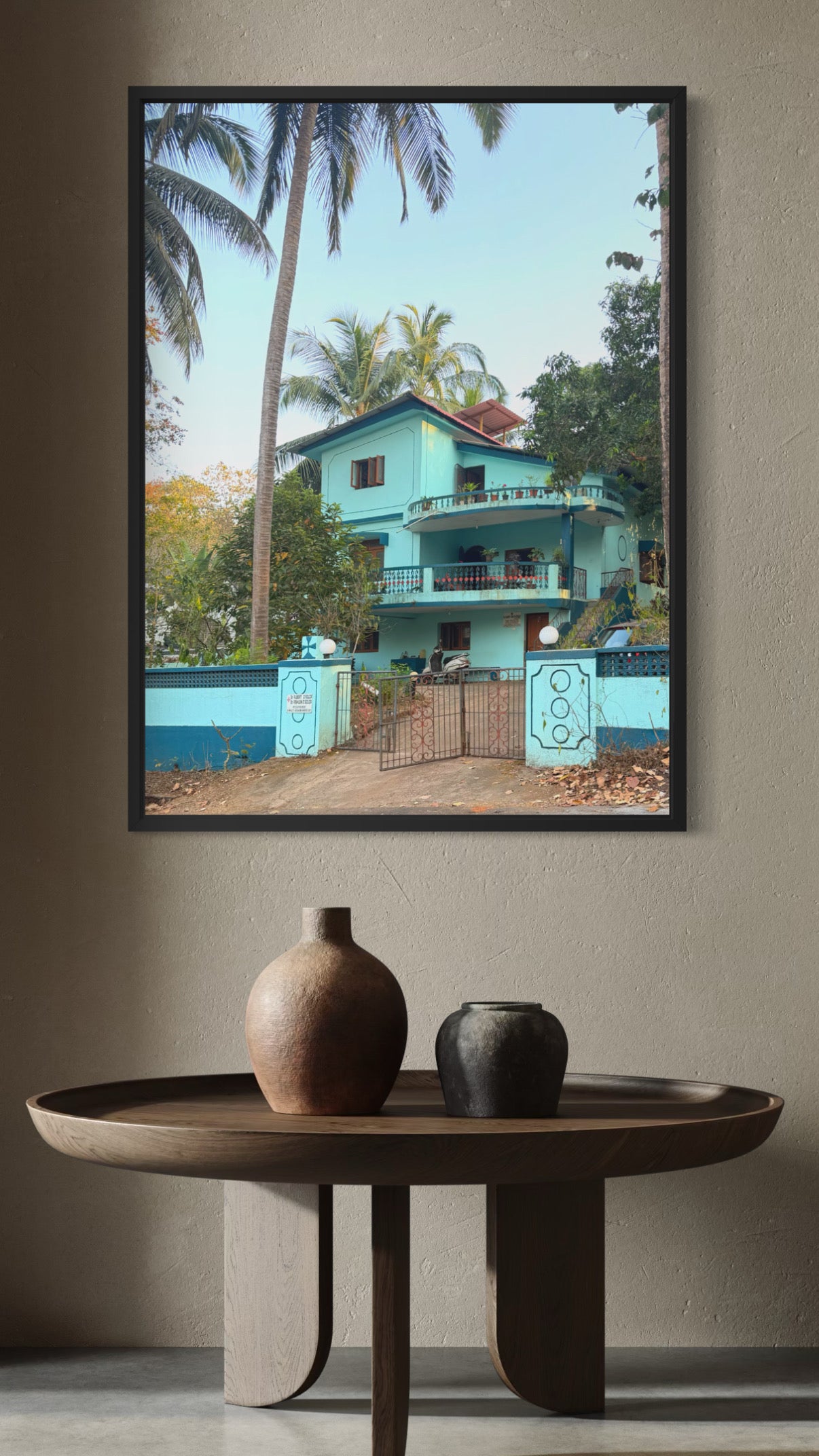 PRINT: Goan Home Sweet Home.