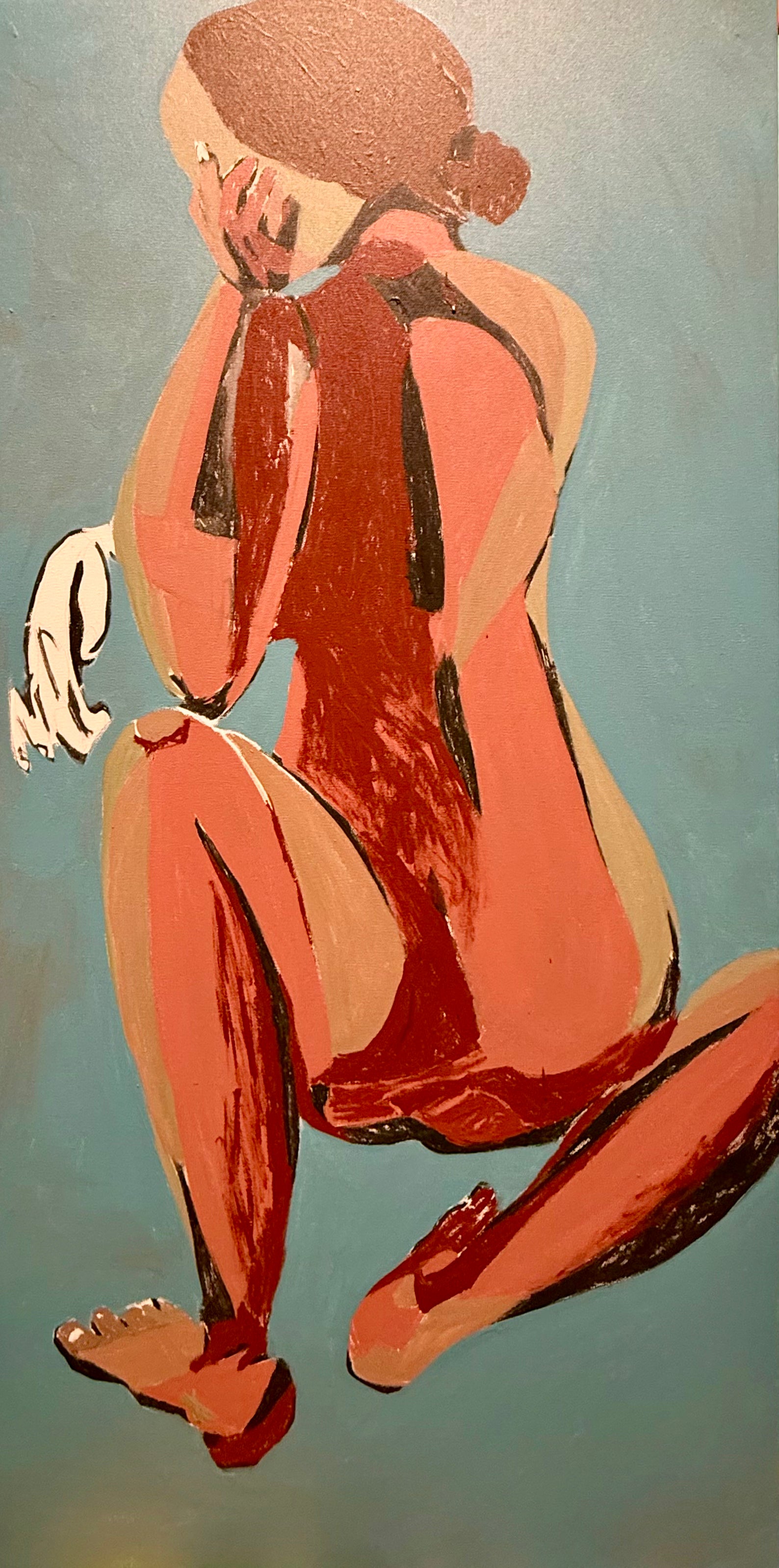 We get to sit in our bodies and choose to be proud, we get to sit and think and shout out loud.