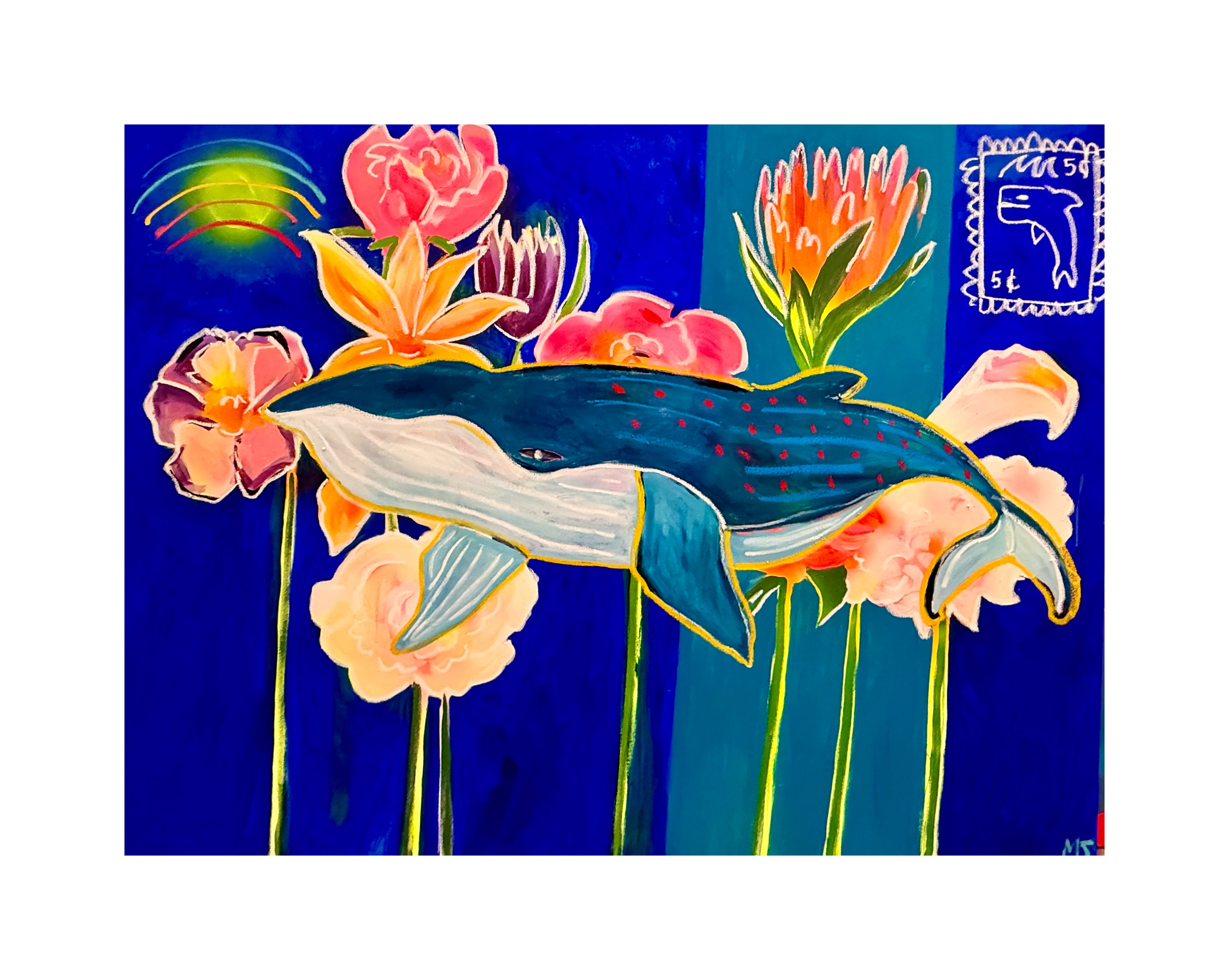 Imagine being the largest mammal but able to float?