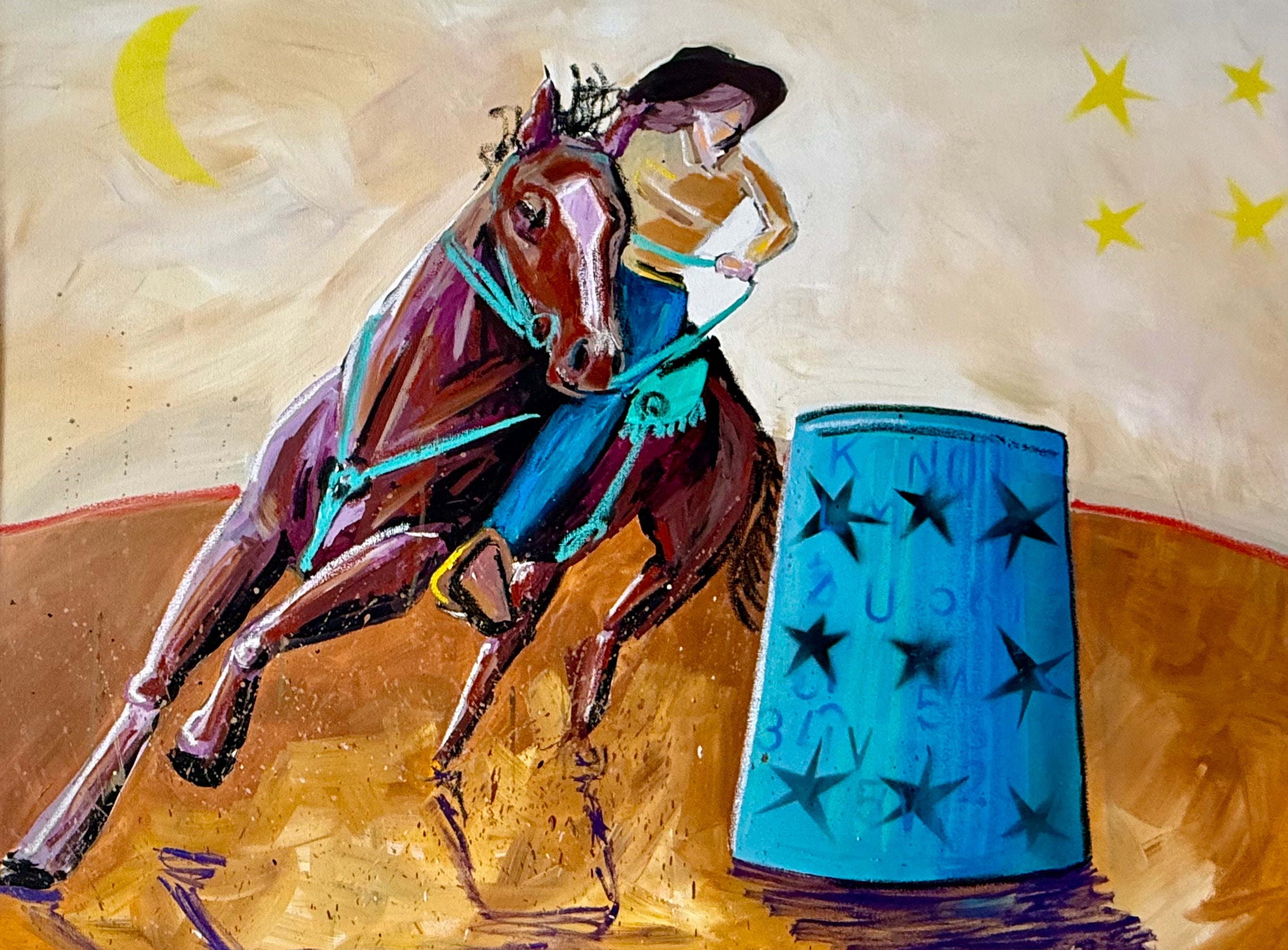 Barely even knew her. ( Because she was SO fast)