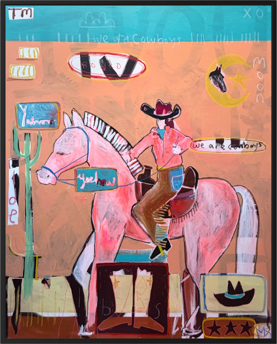 Desert Cowgirl and the happiness brigade.