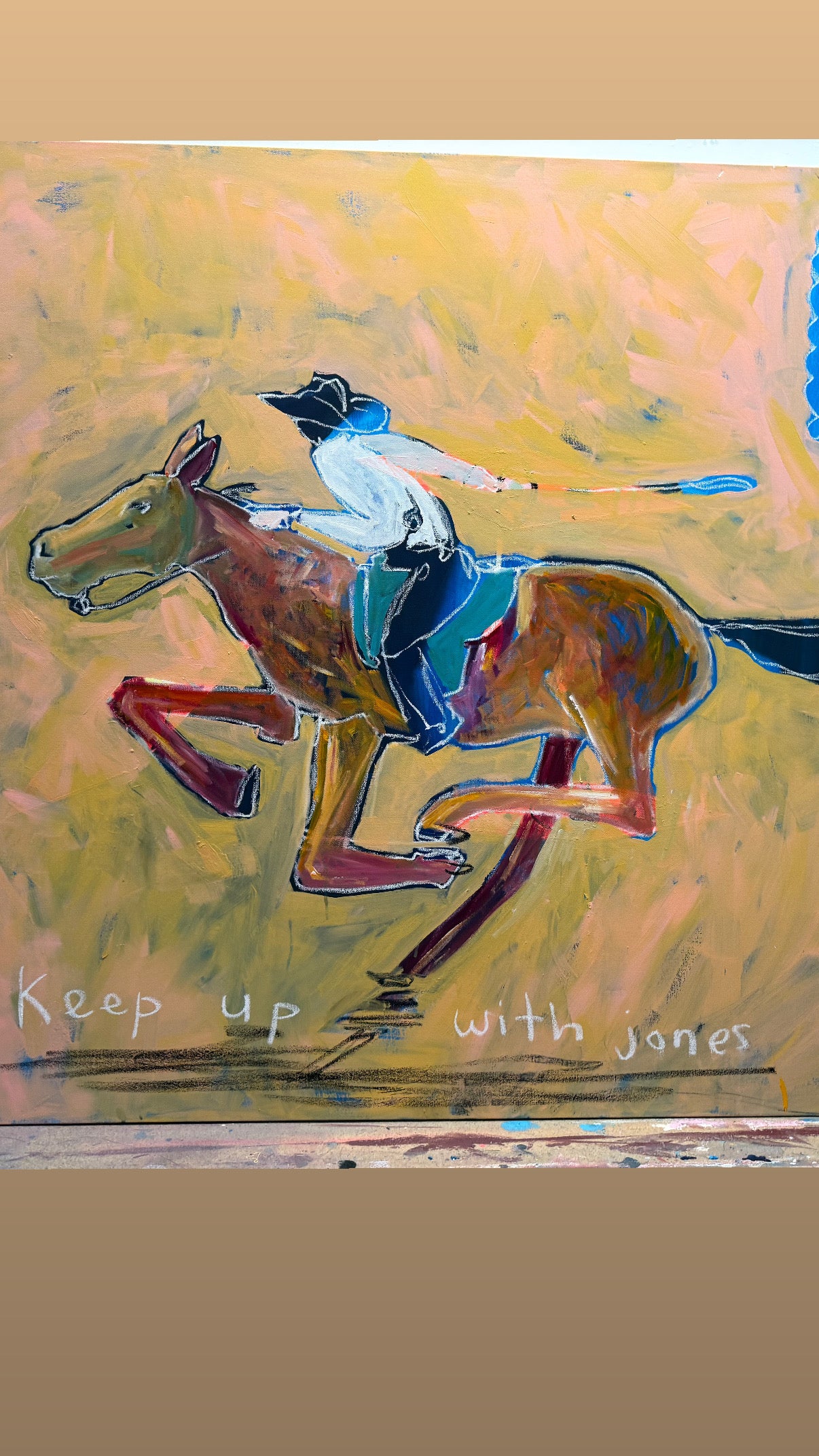 Keep up with those jones.