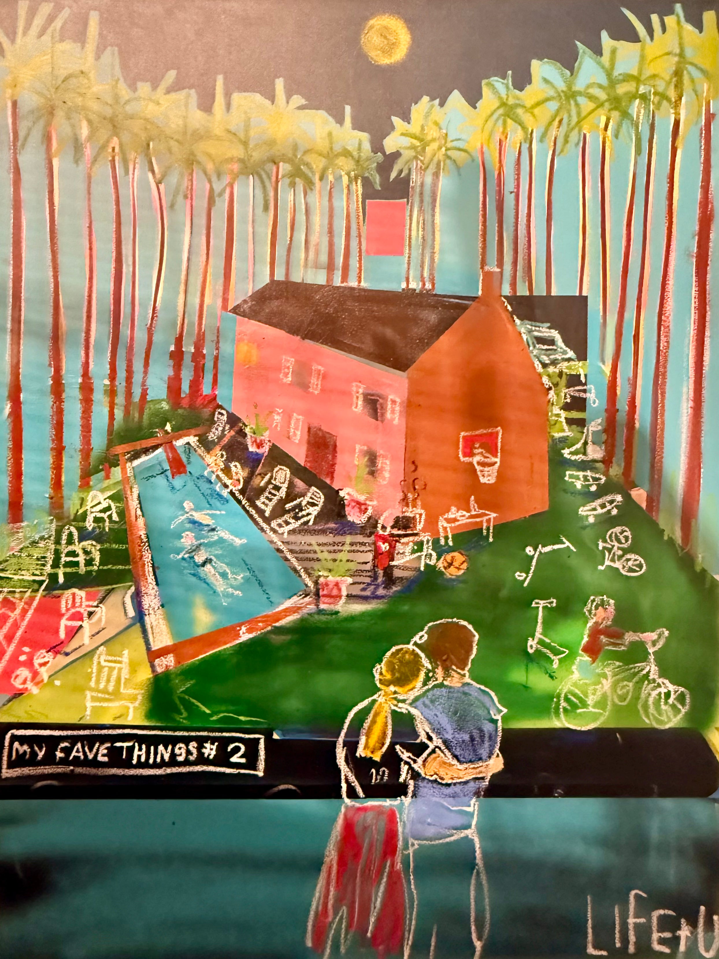 Looking at it now, we got all we wished for. Happy kids, bbq's, sunny skies, white lies, a place to land, a heart to stand, our own play land. Wow. What a dream.
