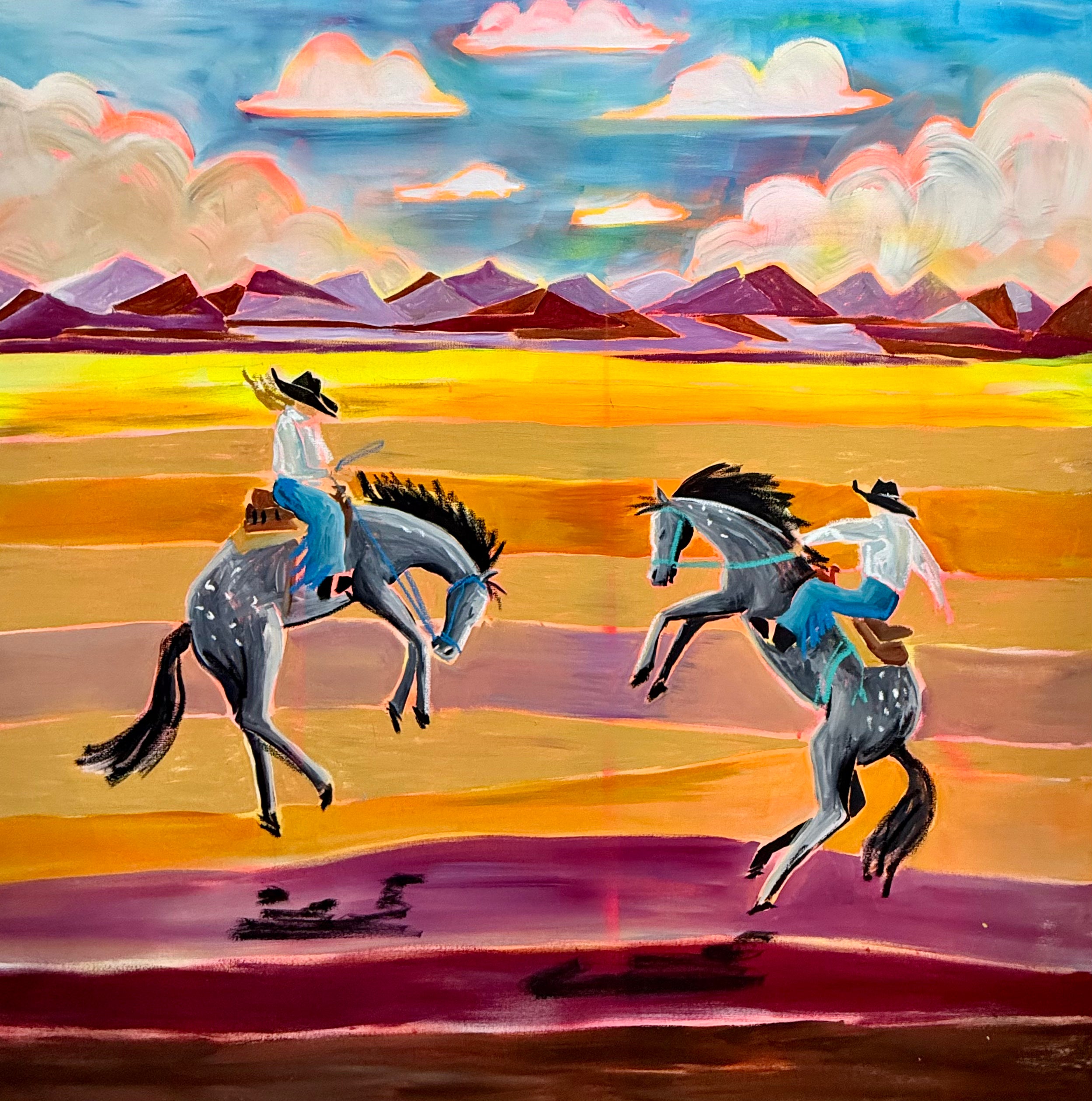 The dual of dance, the feeling of chance. The trust of each other, unlike another.