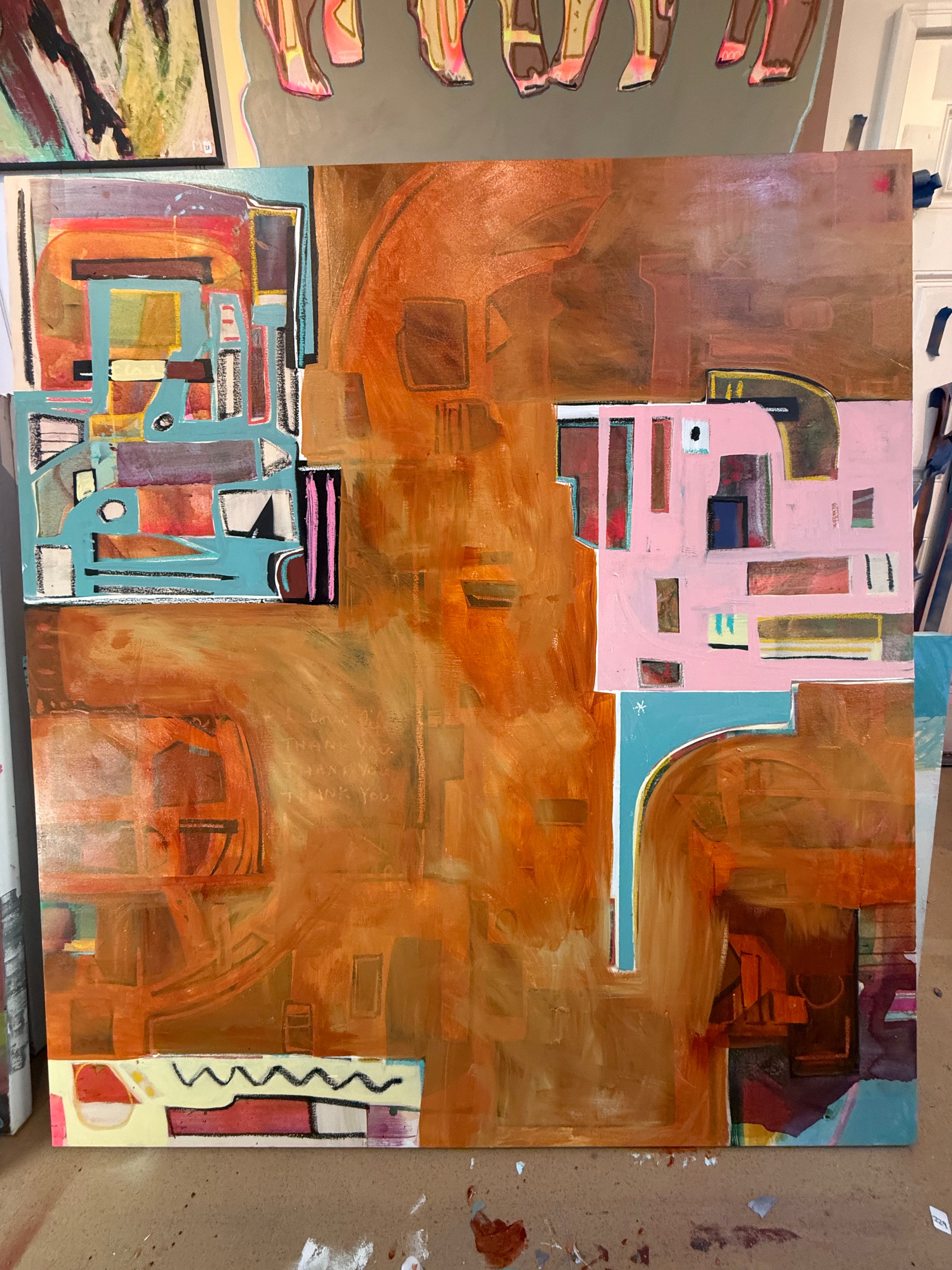 This is an abstract that is full of warmth and love and little bits.