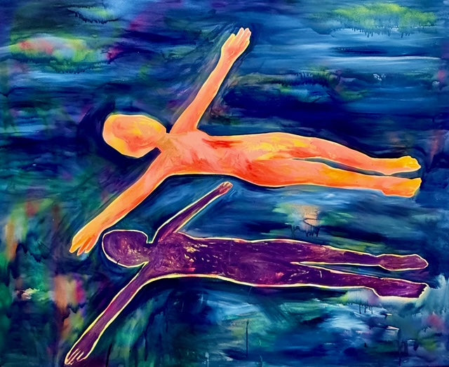 What makes you float What makes you fine How do we live more than just on a thin line.