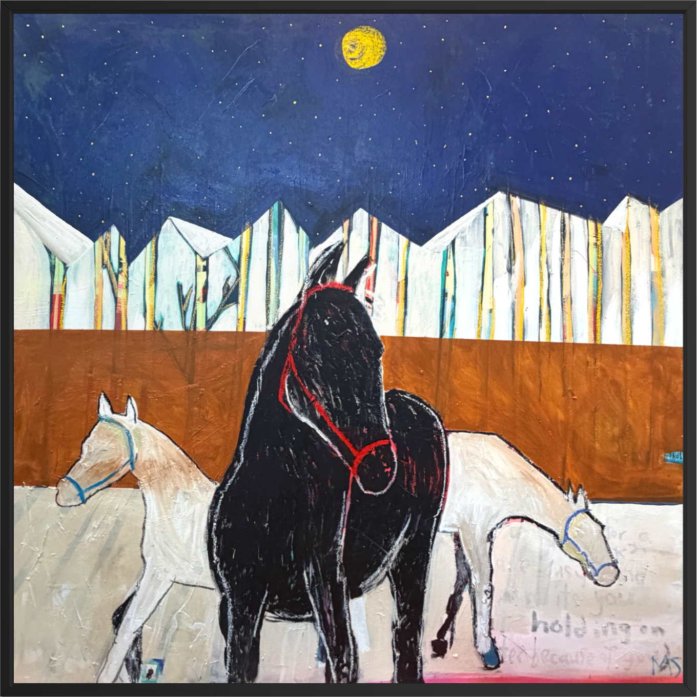 Wild horses always come home.