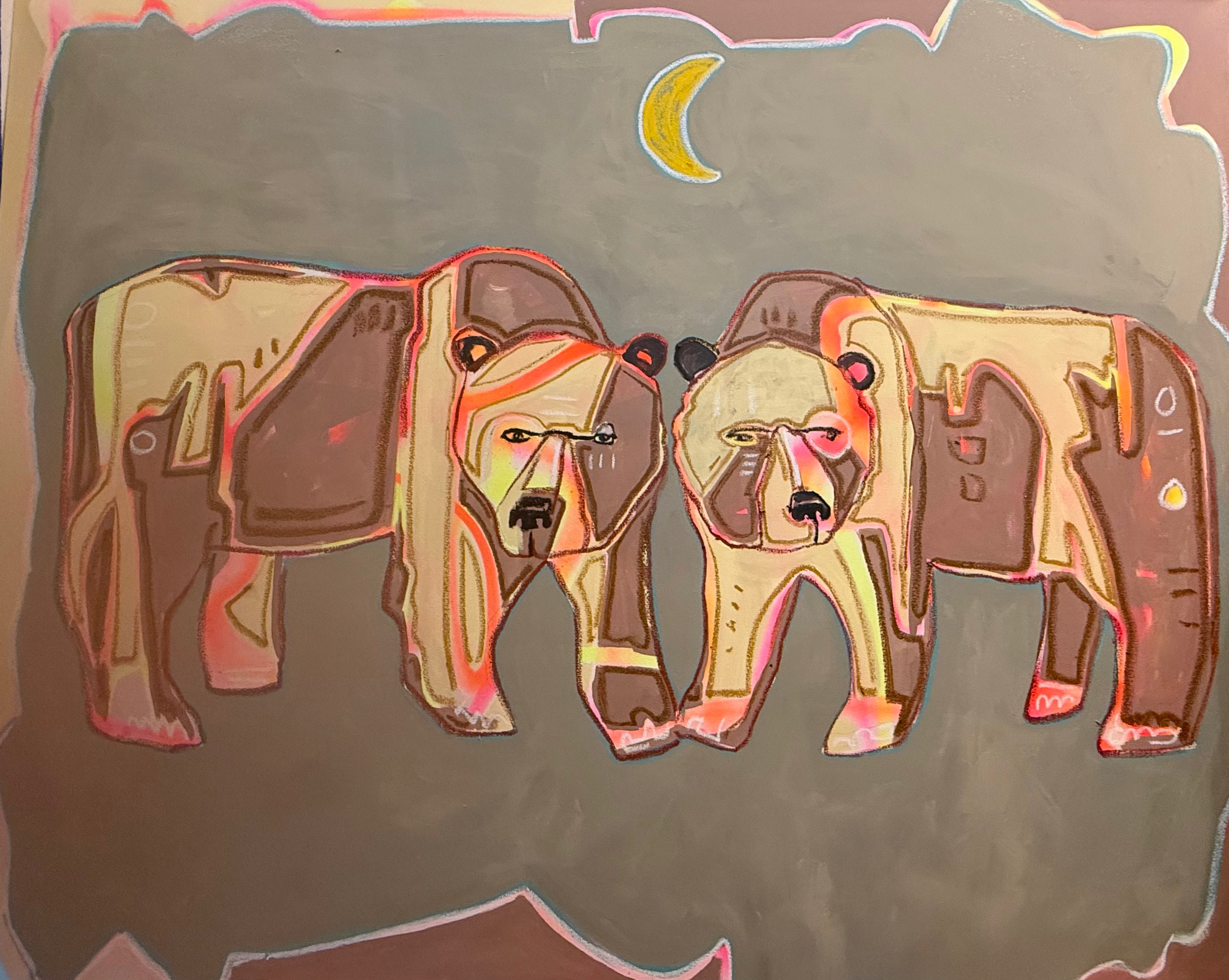 You know what I realized recently? Matching your pace. It's nicer to move slow, with intent, next to you. I love walking this journey at your side, I love being a part of your pride. We can truly bare it all. And I'm still learning.